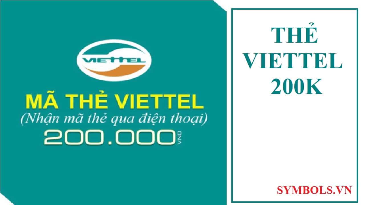1 The Viettel 200k