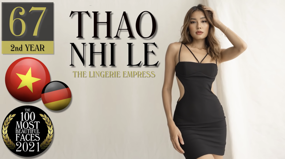 Cô gái Việt duy nhất lot top 100 gương mặt đẹp nhất thế giới