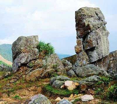 bãi đá tự nhiên ở Bắc Giang
