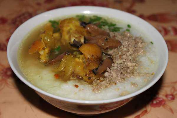 Món cháo ấu tẩu đặc trưng của Hà Giang.