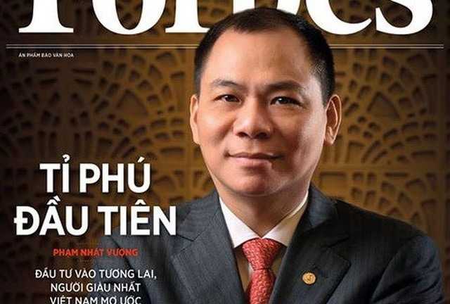 Forbes ước tính tài sản của người giàu nhất Việt Nam là 6,7 tỷ USD