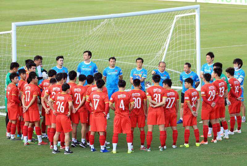 Vòng loại World Cup 2022: Đội tuyển Việt Nam chuẩn bị trận đấu đầu tiên