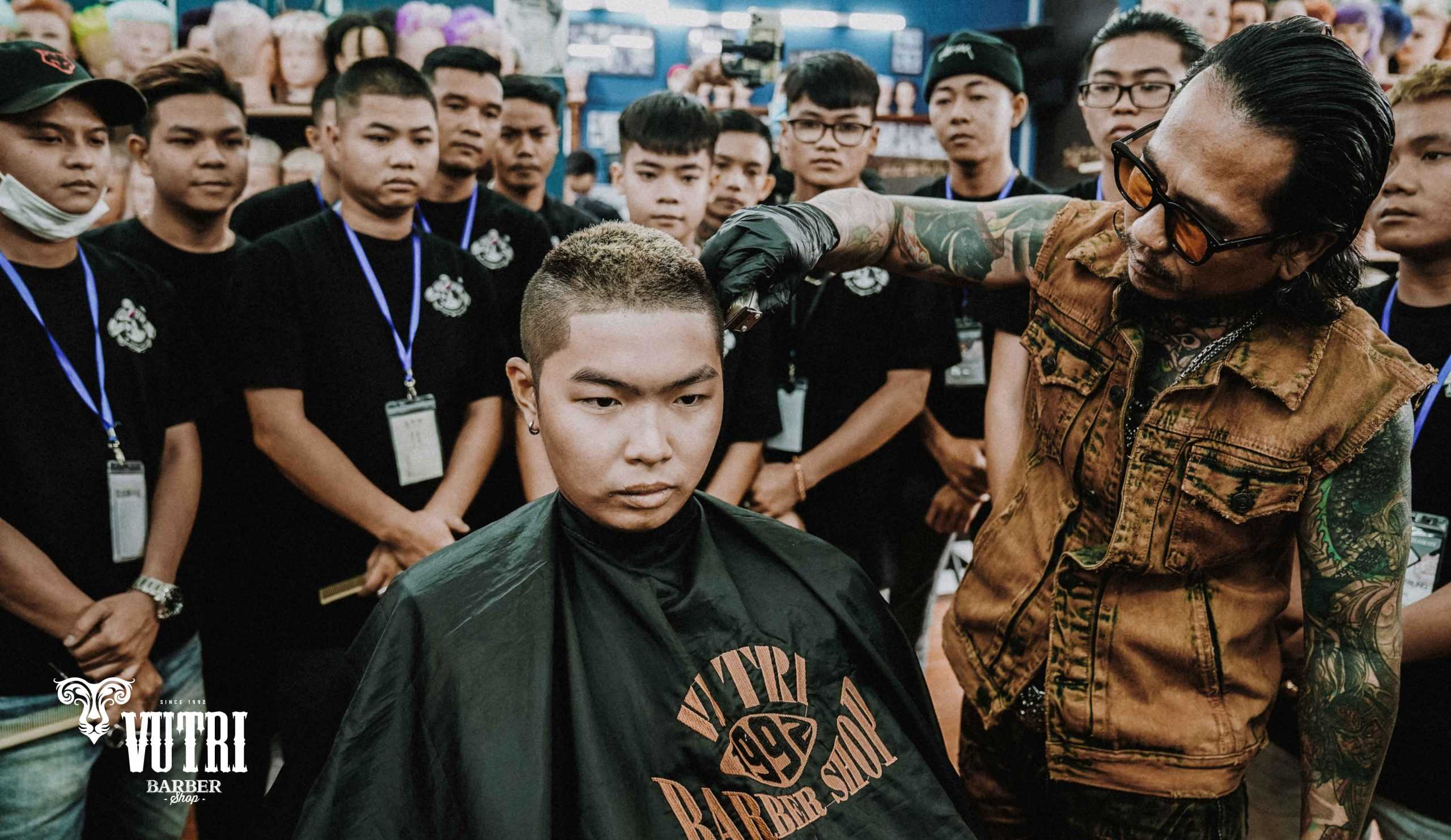 Trí Tam Quốc, barber shop vu tri