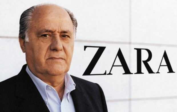Ông chủ Zara, Armancio Ortega đứng thứ 6 trong bảng xếp hạng với 81 tỉ USD. Ảnh: China Daily