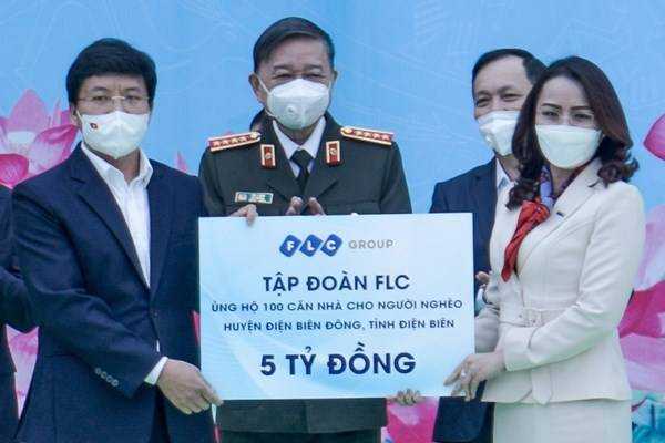 FLC trao tặng 100 căn nhà tình nghĩa tại Điện Biên