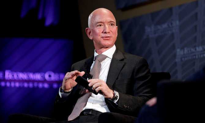 Jeff Bezos. Ảnh: Bloomberg