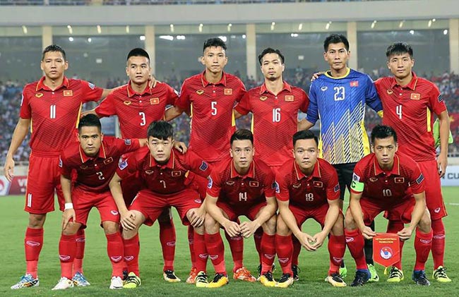 VFF - BXH FIFA tháng 3/2018: ĐT Việt Nam tiếp tục dẫn đầu khu vực Đông Nam Á