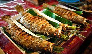 Cá nướng người Thái Lai Châu