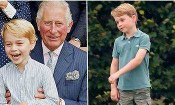 Thái tử Charles làm việc đặc biệt, thể hiện tình cảm với con trai lớn của William - Kate