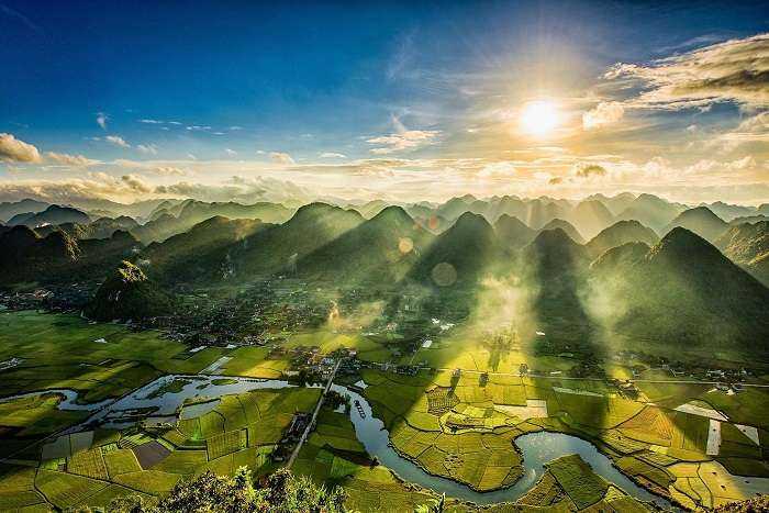 Khung cảnh tuyệt đẹp ở Lạng Sơn (Nguồn: Pinterest)