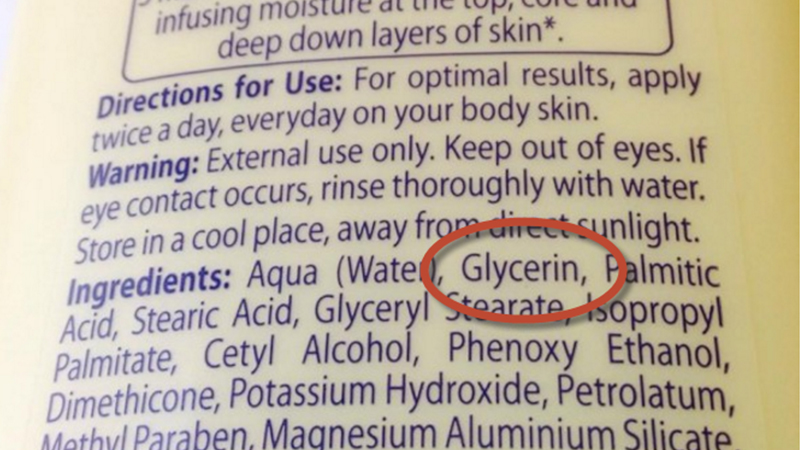 Lưu ý khi dưỡng da bằng glyxerin