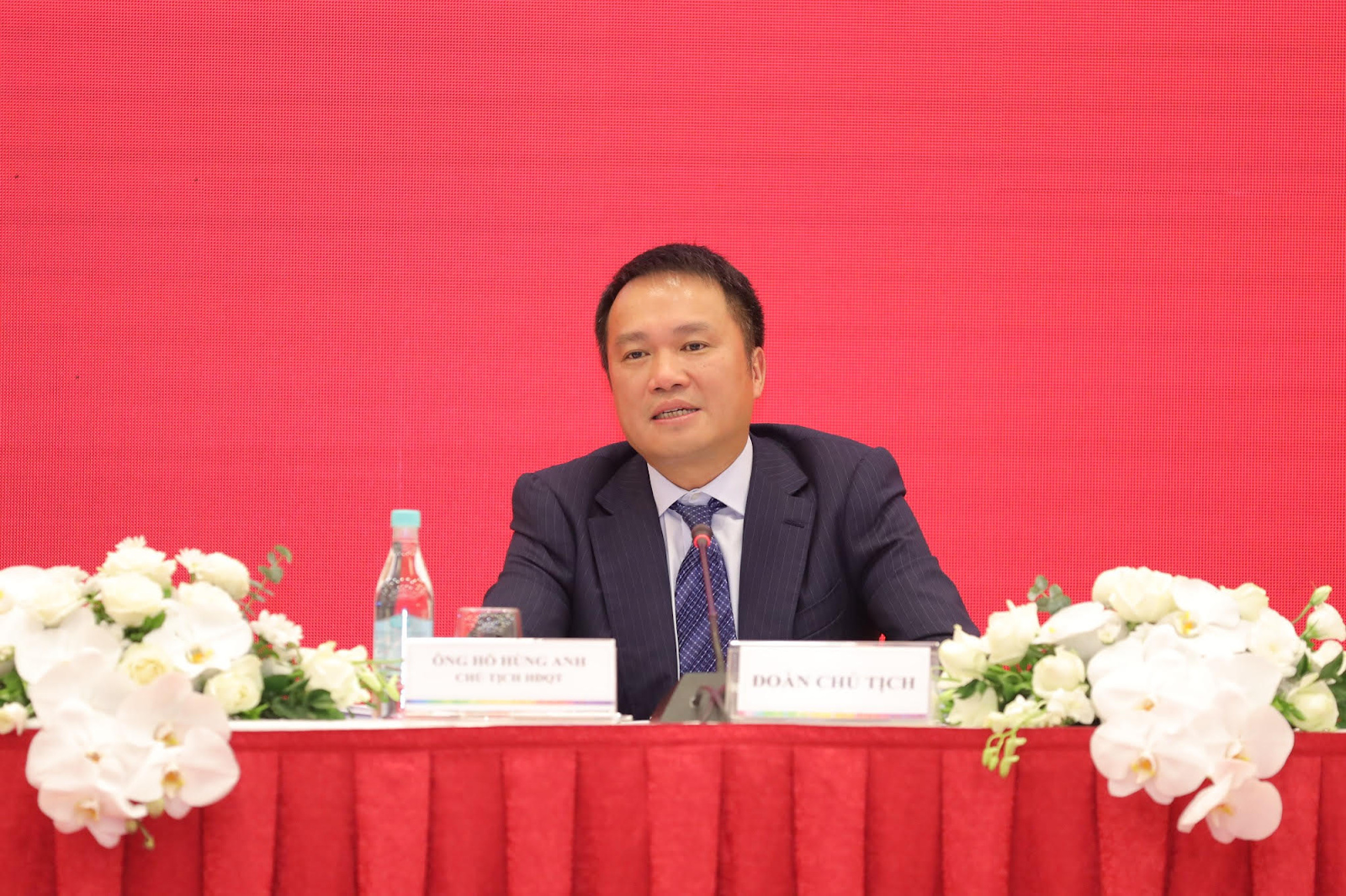 Ông Hồ Hùng Anh - Chủ tịch Techcombank