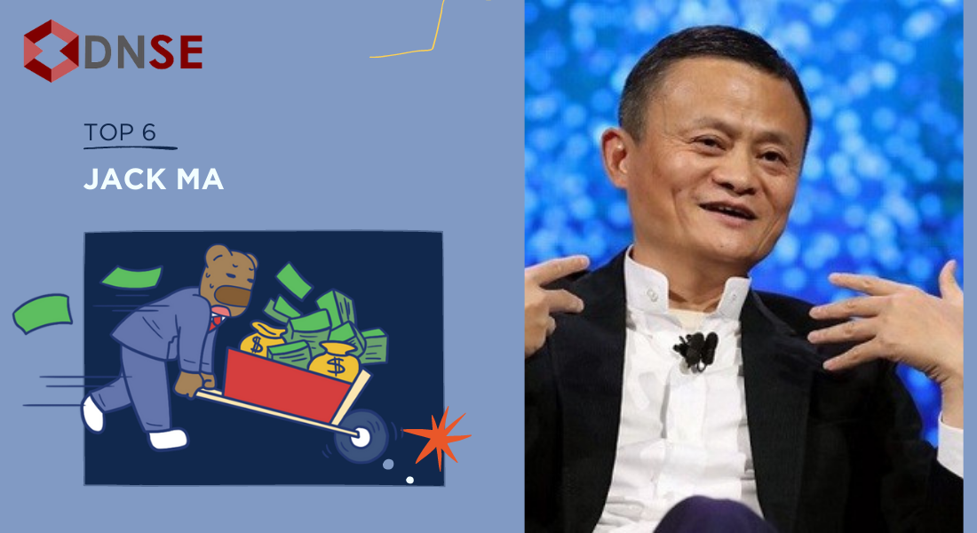 Tỷ phú giàu nhất châu Á - Jack Ma chiếm giữ vị trí thứ 6