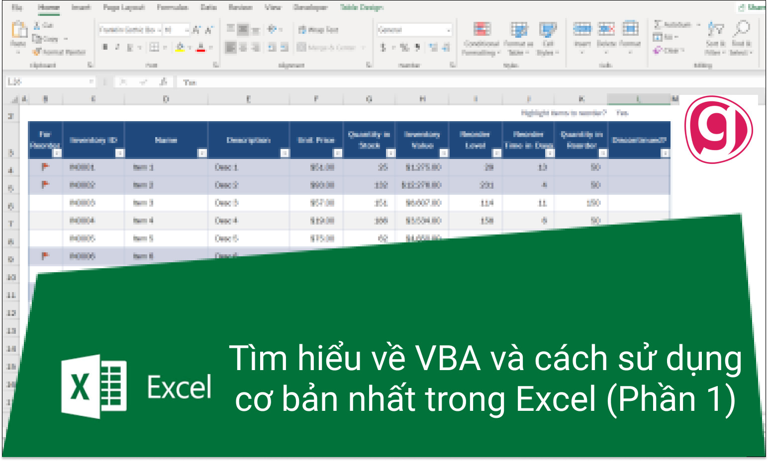 Tìm hiểu về VBA và cách sử dụng cơ bản nhất trong Excel (Phần 1)