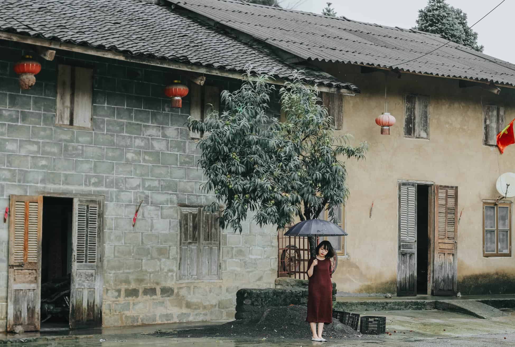 Thị trấn Phó Bảng đẹp như một bức tranh. Hình: Hoàng Linh Hà