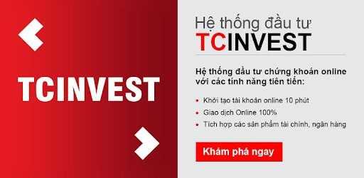 Ứng dụng đầu tư online TCInvest
