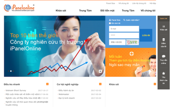 iPanelOnline - Trang web kiếm tiền online uy tín tại Việt Nam