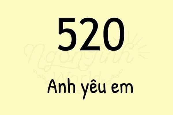 Ý Nghĩa Các Con Số Tiếng Trung: Mật Mã Tình Yêu 520, 9420...